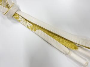 未使用品　正絹　撚り房　手組帯締め